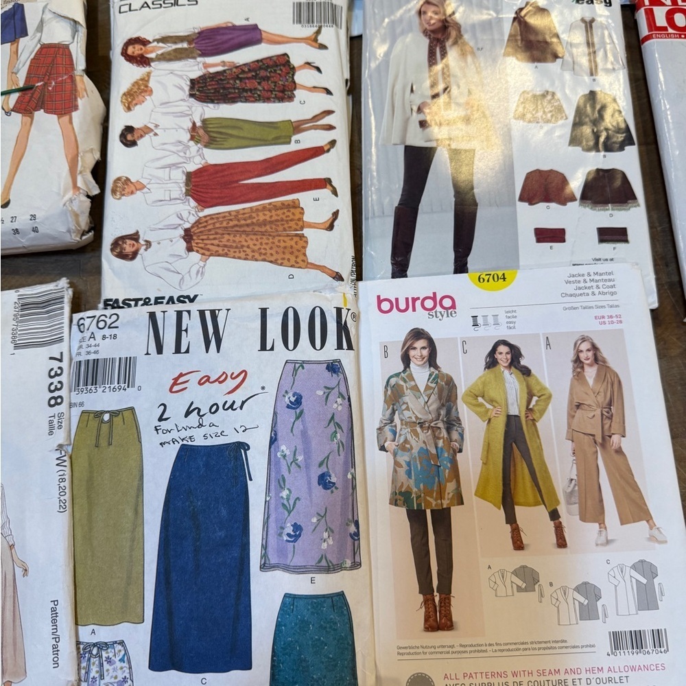 Vintage Sewing Patterns McCall’s Easy Stitch Butterick Jackets and Skirts - Picture 8 of 15